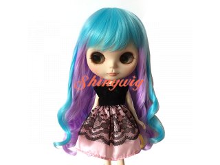 インナーカラーカールウィッグ