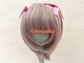 リボン付いてセミボブ