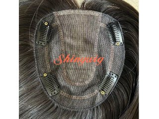 売れ筋！！分け目が引き抜きヘアピース