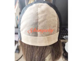 フロントモノスキンネット、分け目が引き抜き