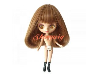 4inchワンカールドールかつら