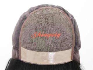 引き抜き、後ろはレースネット