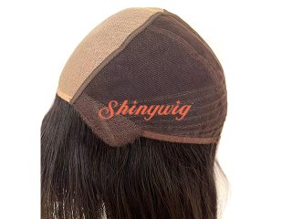 低価格14×15cm大きめ引き抜き軽量フルウィッグ