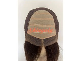 高品質シリコンラインついて医療用フルウィッグ